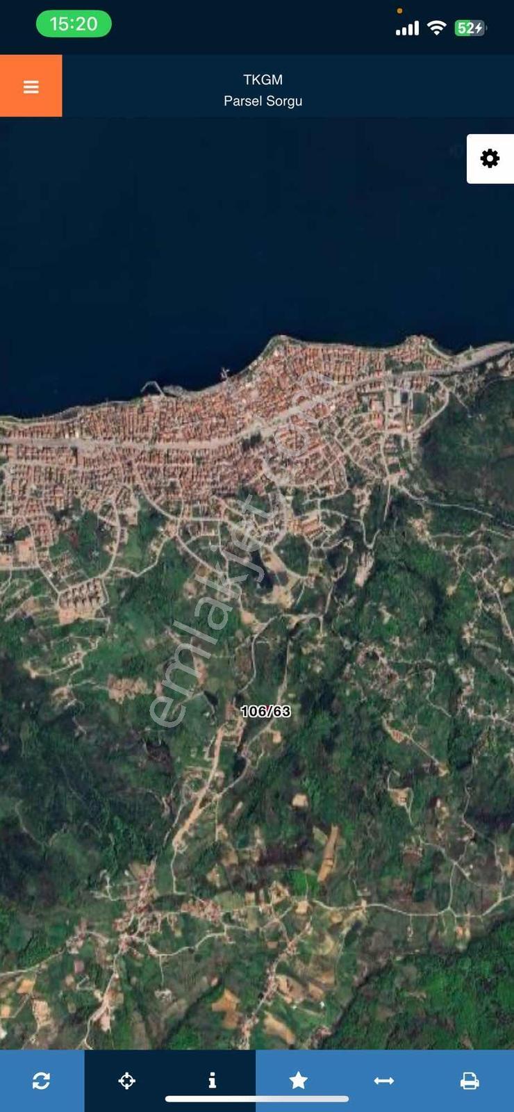 Karapınar`da Deniz Manzaralı Önü Kapanmaz 572 M2 Satılık Arsa. — fotoğraf 4