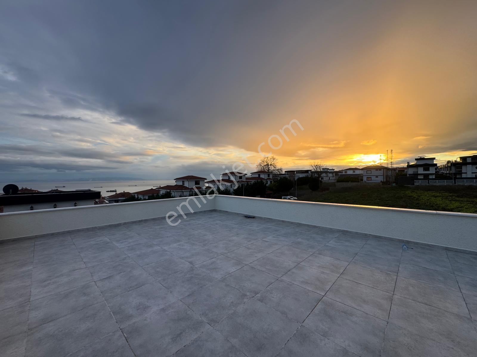 Atatürk Mahalles 4+2 Deniz Manzaralı Oturuma Açık İskanlı Villa — fotoğraf 29