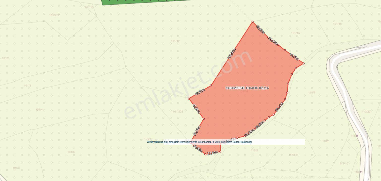 Uzmanlar'dan Fulacık 25.026 M2 %5 İmarlı Satılık Tarla — fotoğraf 11