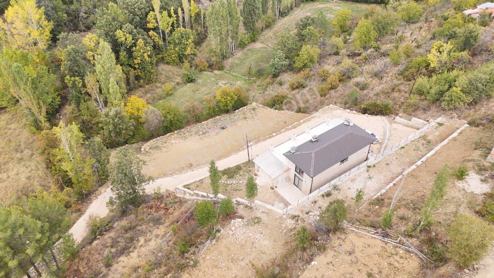 Burdur Ağlasun Yeşilbaşköy'de Full Traverten Taş Mimarili Villa — fotoğraf 18