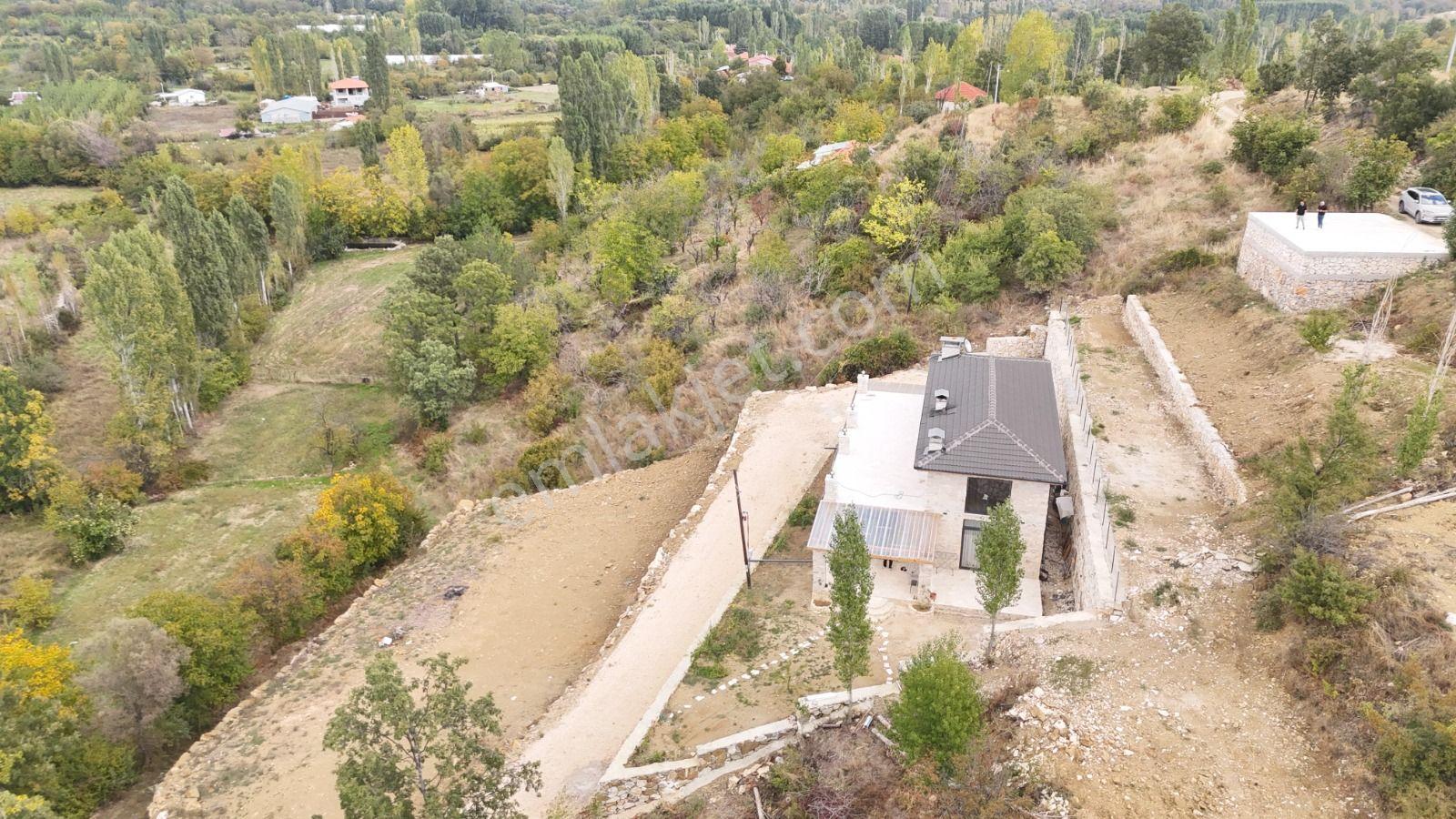 Burdur Ağlasun Yeşilbaşköy'de Full Traverten Taş Mimarili Villa — fotoğraf 20