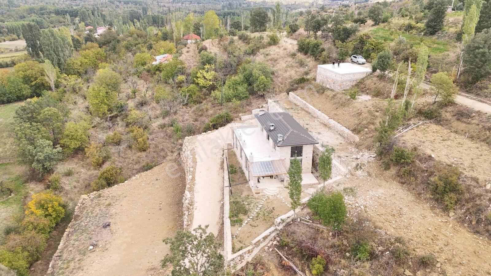 Burdur Ağlasun Yeşilbaşköy'de Full Traverten Taş Mimarili Villa — fotoğraf 21