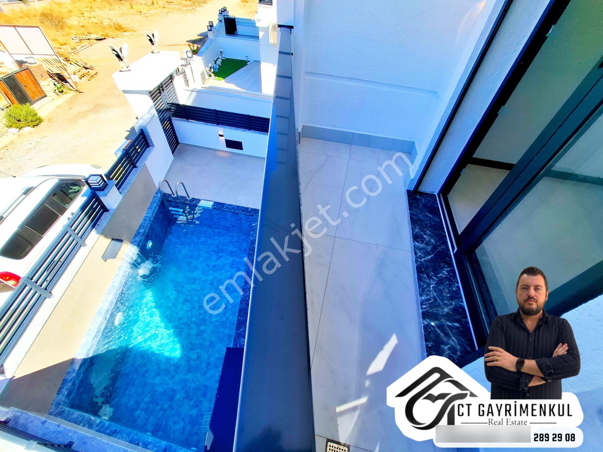 Didim'de Satılık 3+1 Müstakil Bahçeli Havuzlu Sıfır Ultra Lüks Deniz Manzaralı Özel Girişli Villa ! — fotoğraf 28