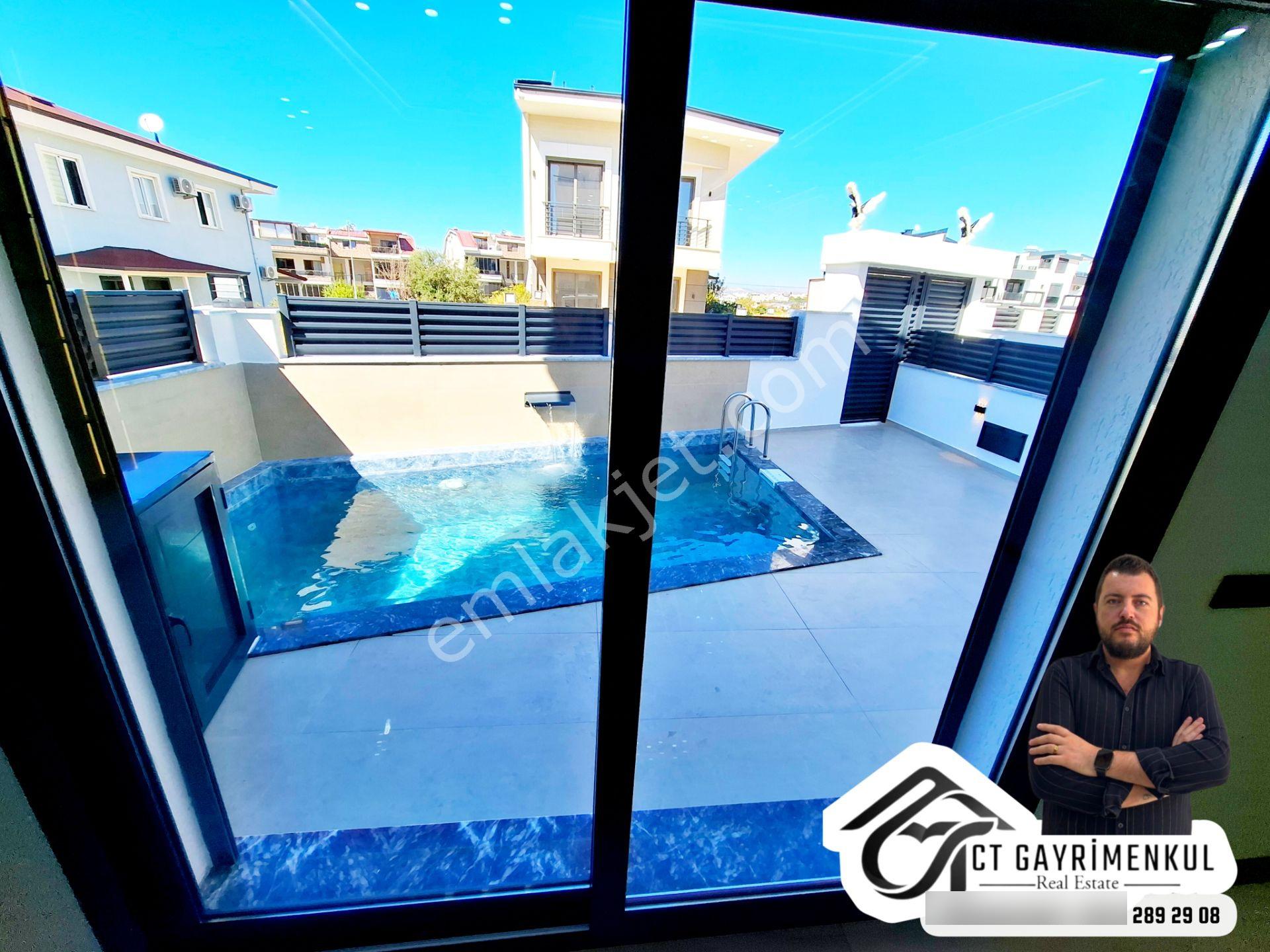 Didim'de Satılık 3+1 Müstakil Bahçeli Havuzlu Sıfır Ultra Lüks Deniz Manzaralı Özel Girişli Villa ! — fotoğraf 41