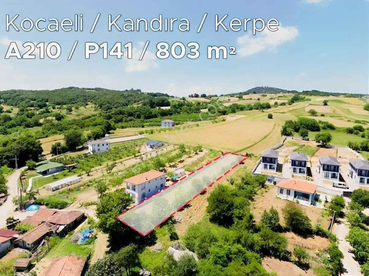 Kerpede %40 Köy İçi İmarlı 803 M² | 360 M² Yapı Ruhsatına Uygun