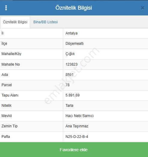Döşemealtı Çığlık Mh'de Satılık 300m² Hisseli Tarla — fotoğraf 28