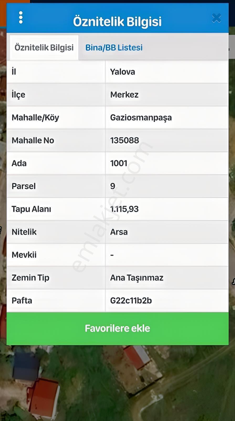 Turyap Yıldız'dan Satılık Mkp'de 1116 M² Arsa + 2230 M² Tarla — fotoğraf 3
