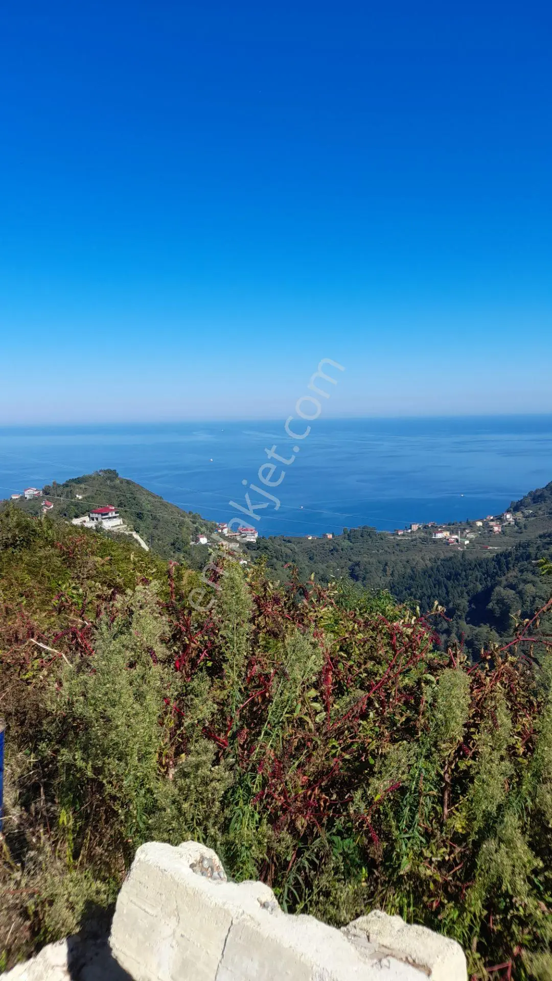 Wisremden Giresun Keşap'Ta Deniz Manzaralı Bahçe