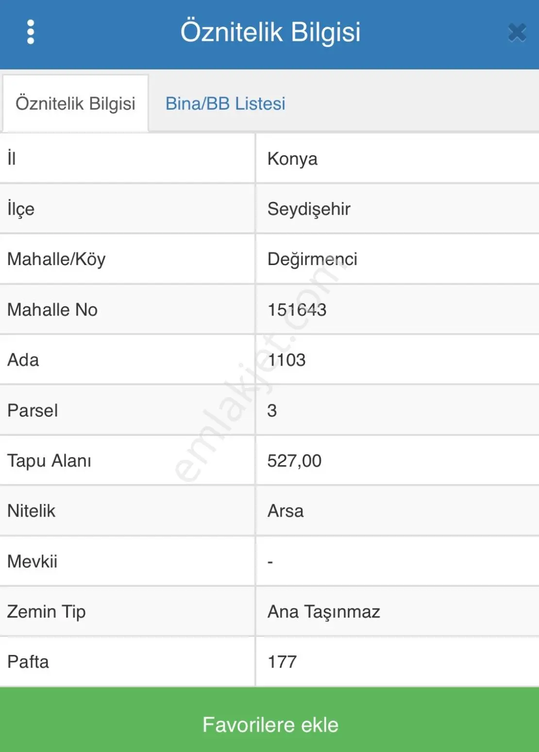 Seydişehir Değirmenci Mahallesi'Nde 527 M² Konut İmarlı Arsa