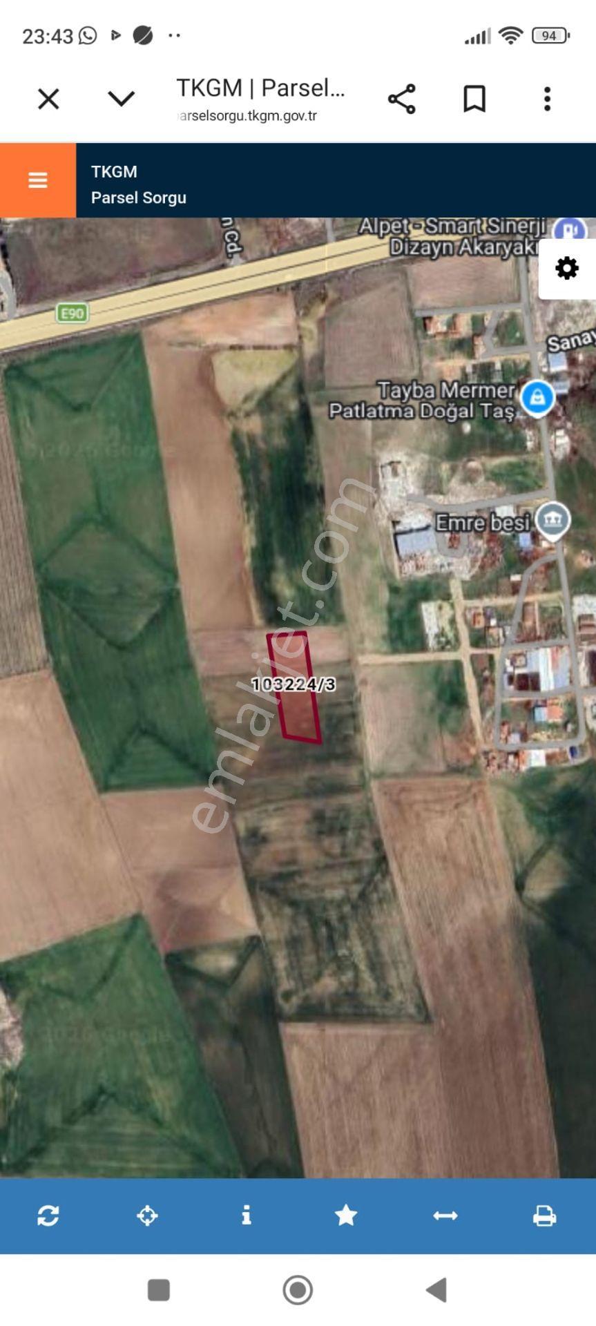 Temelli Cumhuriyet Mahallesinde Sanayi İmarlı 4bin M2 Arsa — fotoğraf 10