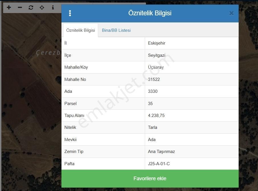 Eskışehır Seyıtgazı Üçsaray'da Uygun Fıyata Tarla 4238 M2 — fotoğraf 4