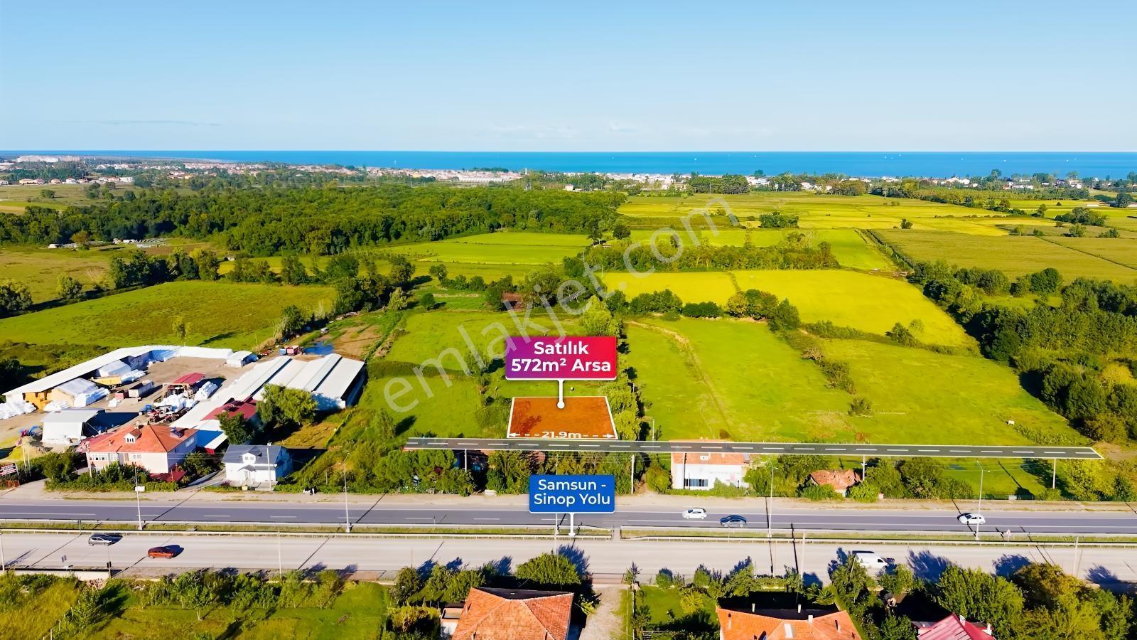 Hüseyin Boylu'dan Dereköy'de 2 Kat İmarlı 572 M² Köşe Arsa — fotoğraf 2