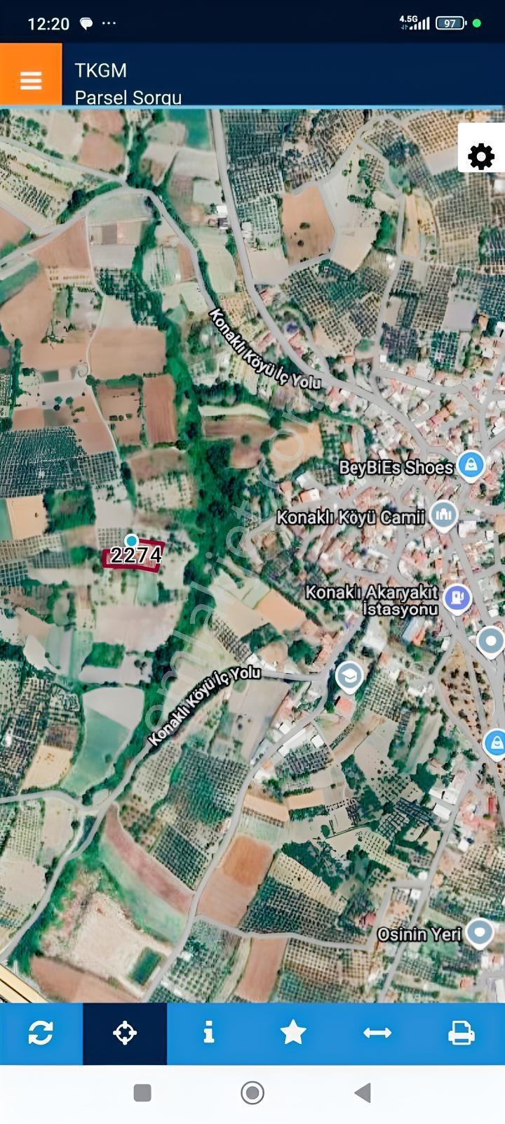 Konaklıda Tek Tapu Yatırımlık 2600 M2 Satılık Tarla — fotoğraf 3