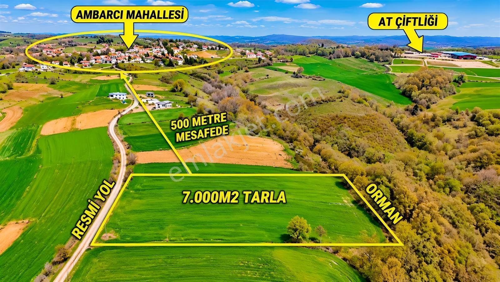 İskenderoğlu İnşaat Emlak Güvencesiyle Satılık 7.000 M² Tarla