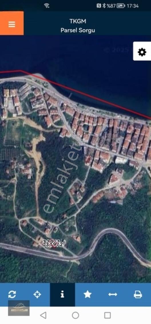 Yalova Çınarcık Mahallesınde %40 İmarlı Satılık 551 M2 Arsa — fotoğraf 2