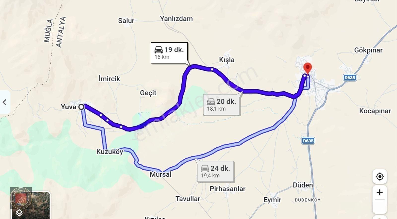 Antalya Elmalı Yuva Köy'de Doğal Yaşam Ve Yatırım İçin Fırsatı — fotoğraf 10