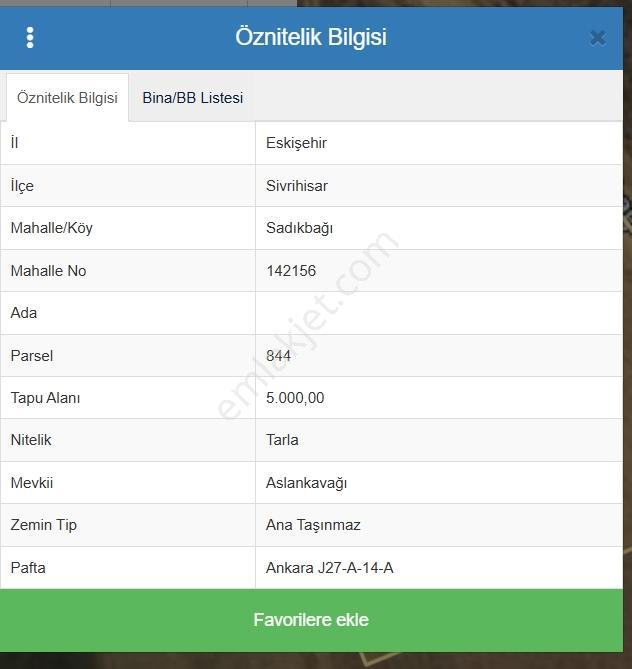 Sivrihisar Sadıkbağı Mahallesinde 5 Dönüm Takasa Açık Satılık — fotoğraf 2