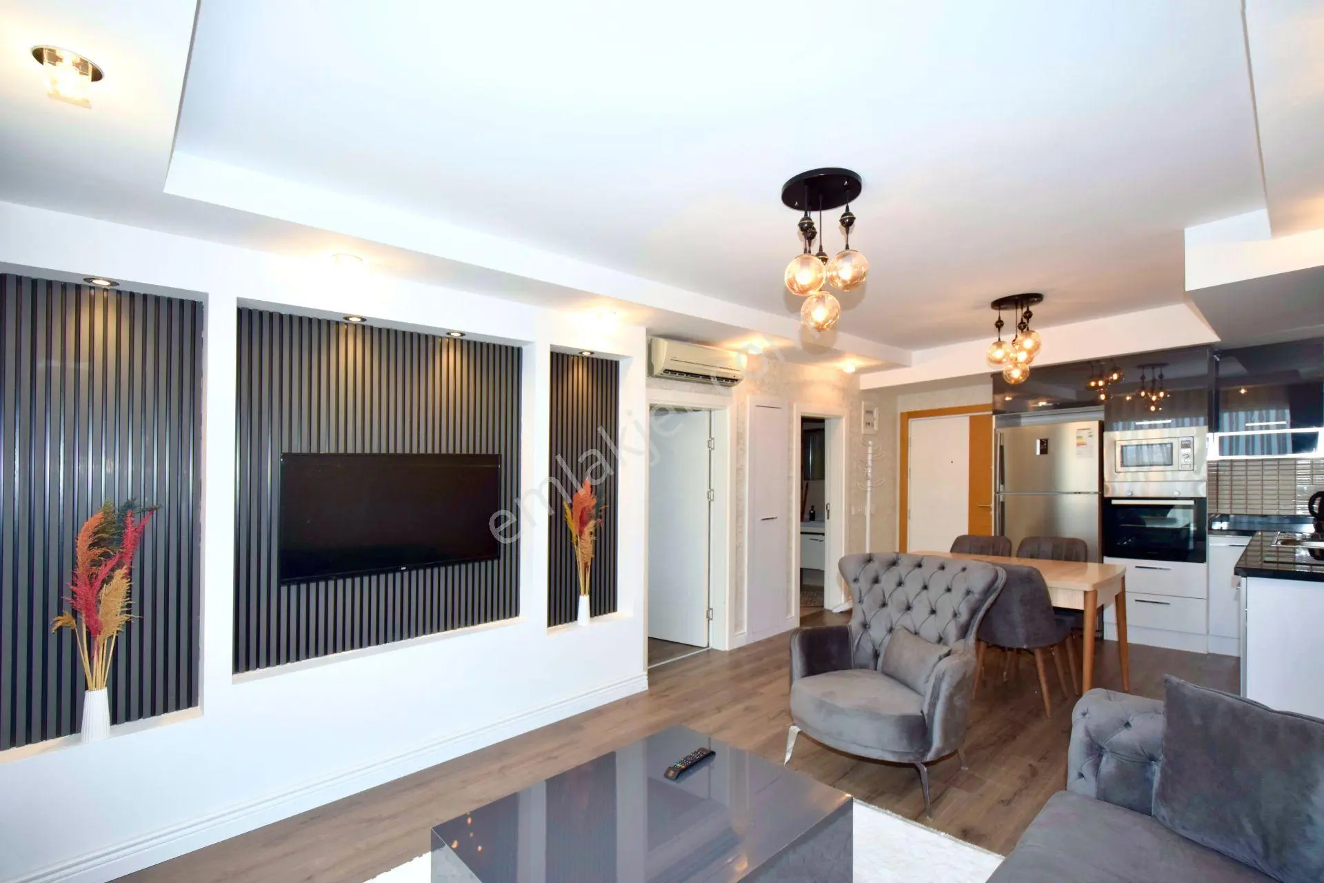Cikcilli'de Vesta Garden Deniz Ve Dağ Manzaralı 1+1 Eşyalı Daire — fotoğraf 4