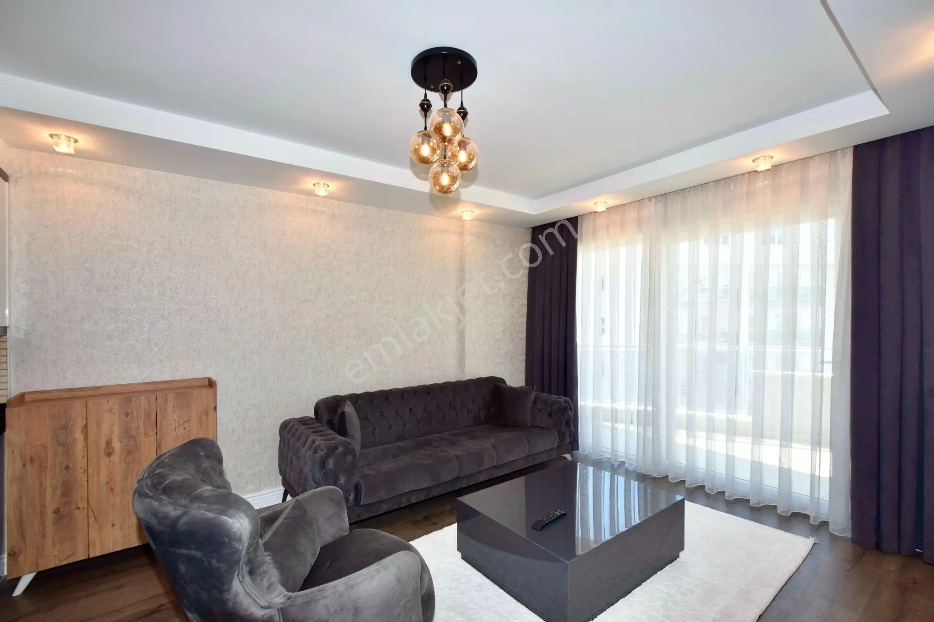 Cikcilli'de Vesta Garden Deniz Ve Dağ Manzaralı 1+1 Eşyalı Daire — fotoğraf 5