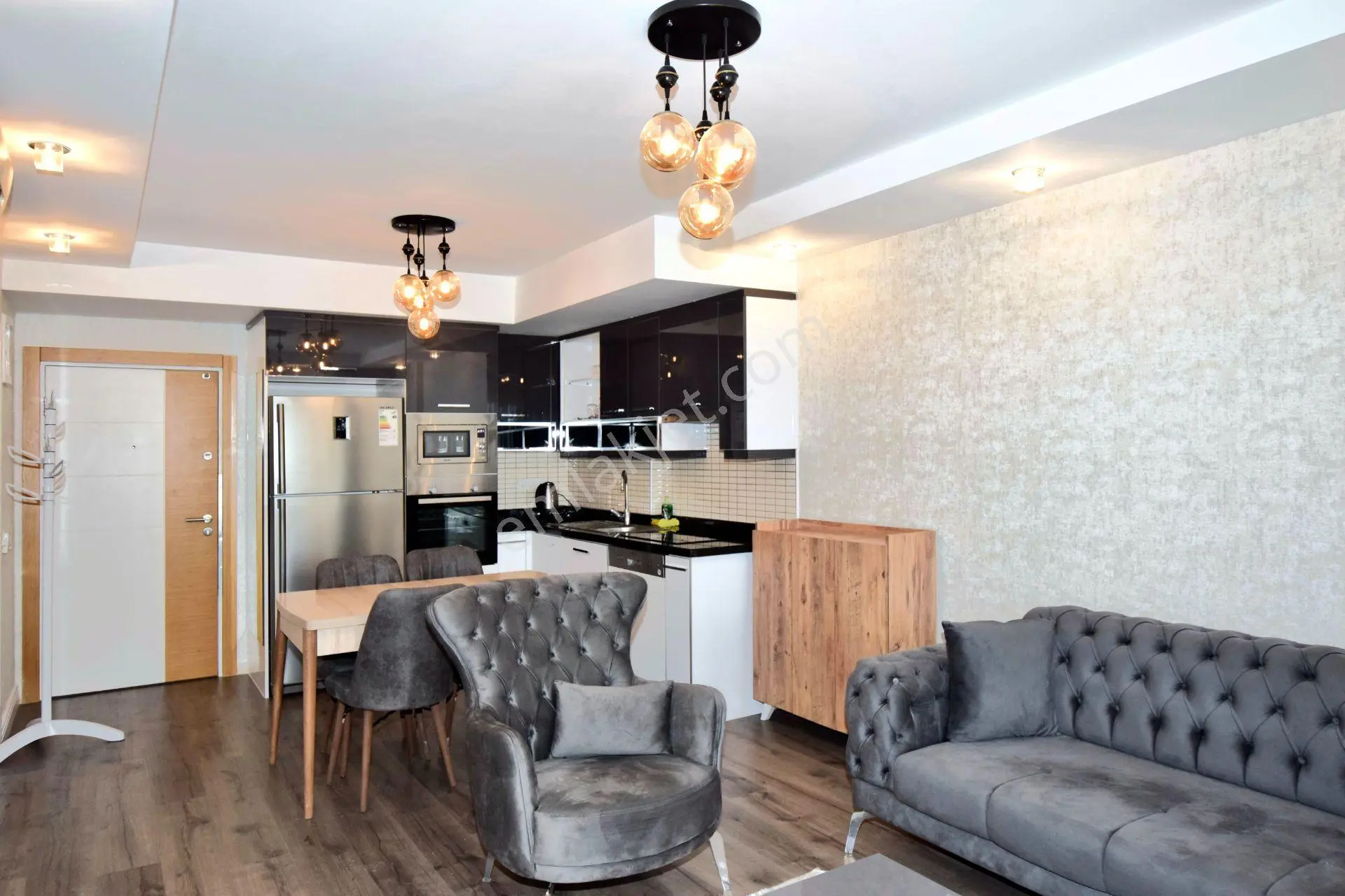 Cikcilli'de Vesta Garden Deniz Ve Dağ Manzaralı 1+1 Eşyalı Daire — fotoğraf 9