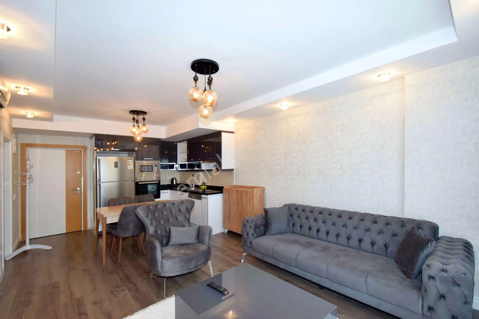 Cikcilli'de Vesta Garden Deniz Ve Dağ Manzaralı 1+1 Eşyalı Daire — fotoğraf 10