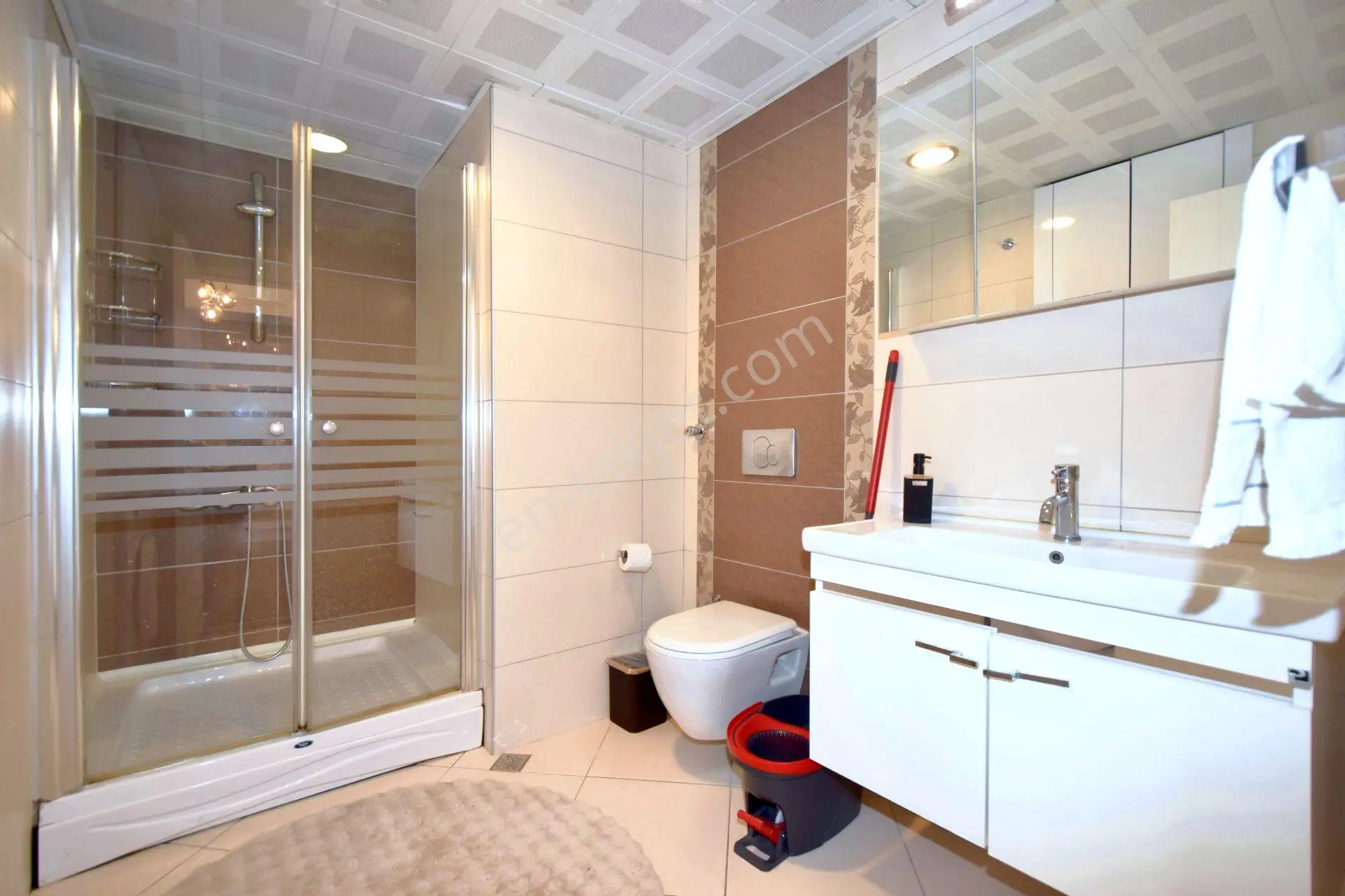 Cikcilli'de Vesta Garden Deniz Ve Dağ Manzaralı 1+1 Eşyalı Daire — fotoğraf 14