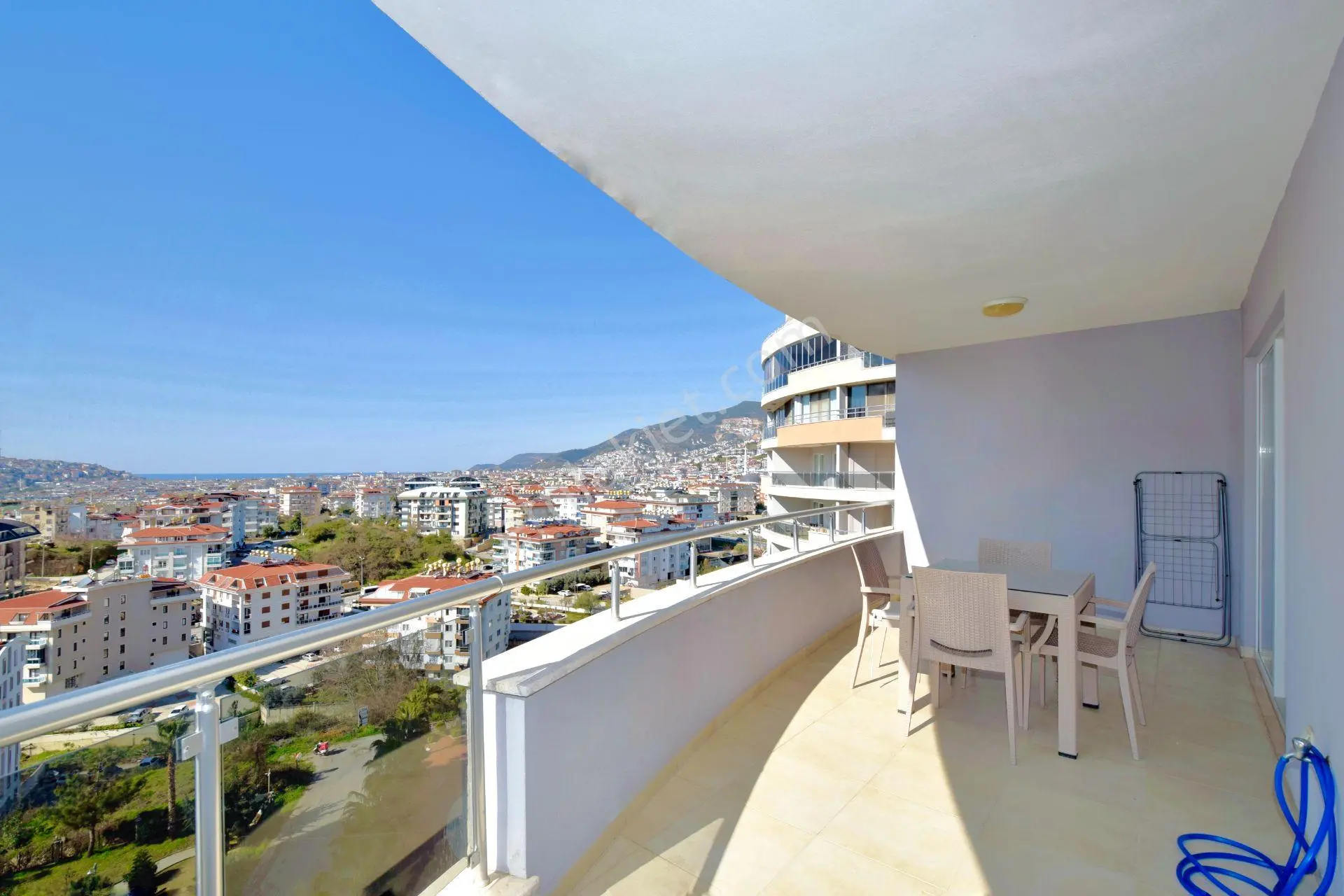 Cikcilli'de Vesta Garden Deniz Ve Dağ Manzaralı 1+1 Eşyalı Daire — fotoğraf 15