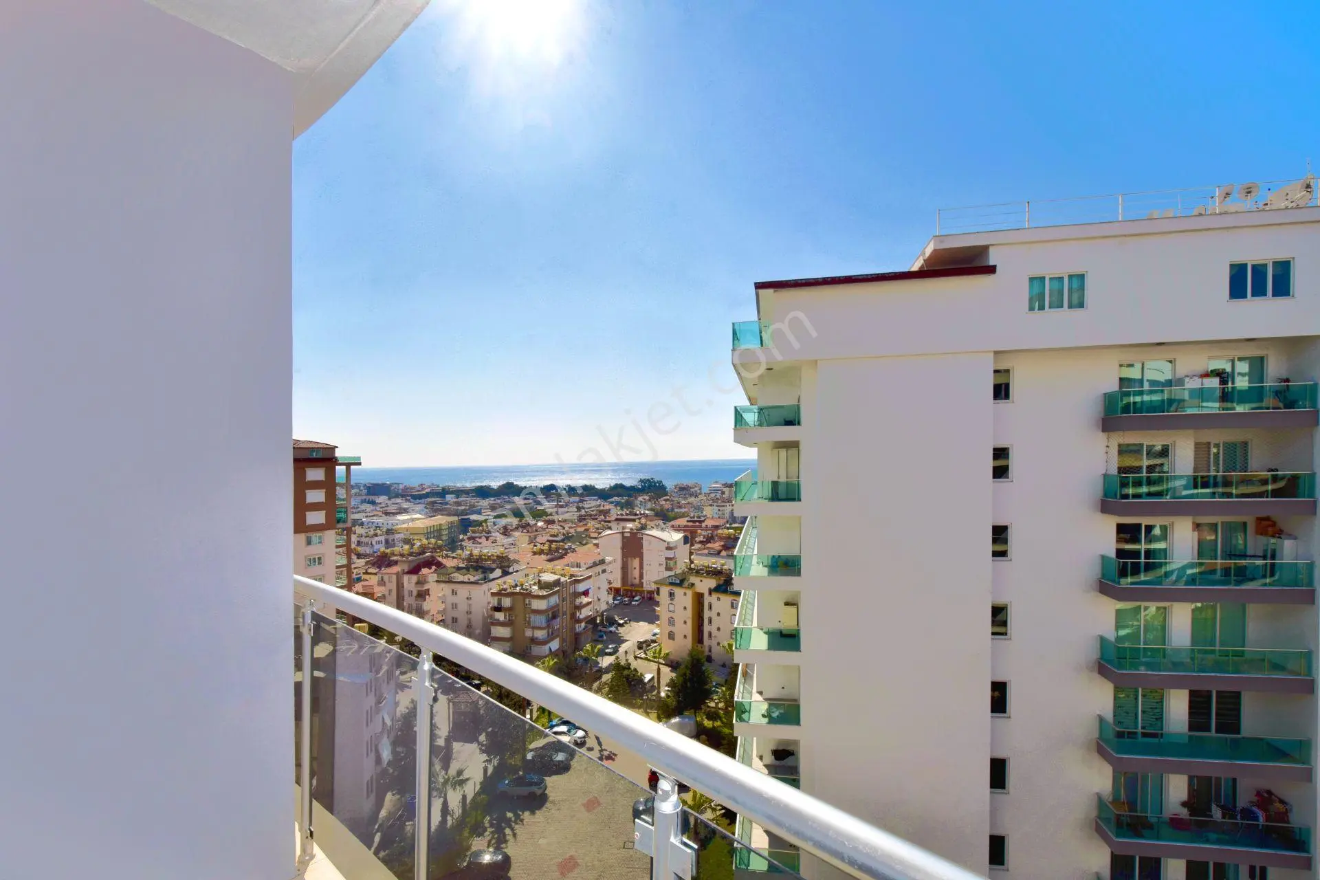Cikcilli'de Vesta Garden Deniz Ve Dağ Manzaralı 1+1 Eşyalı Daire — fotoğraf 18