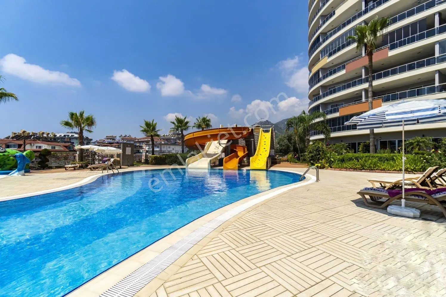 Cikcilli'de Vesta Garden Deniz Ve Dağ Manzaralı 1+1 Eşyalı Daire — fotoğraf 20