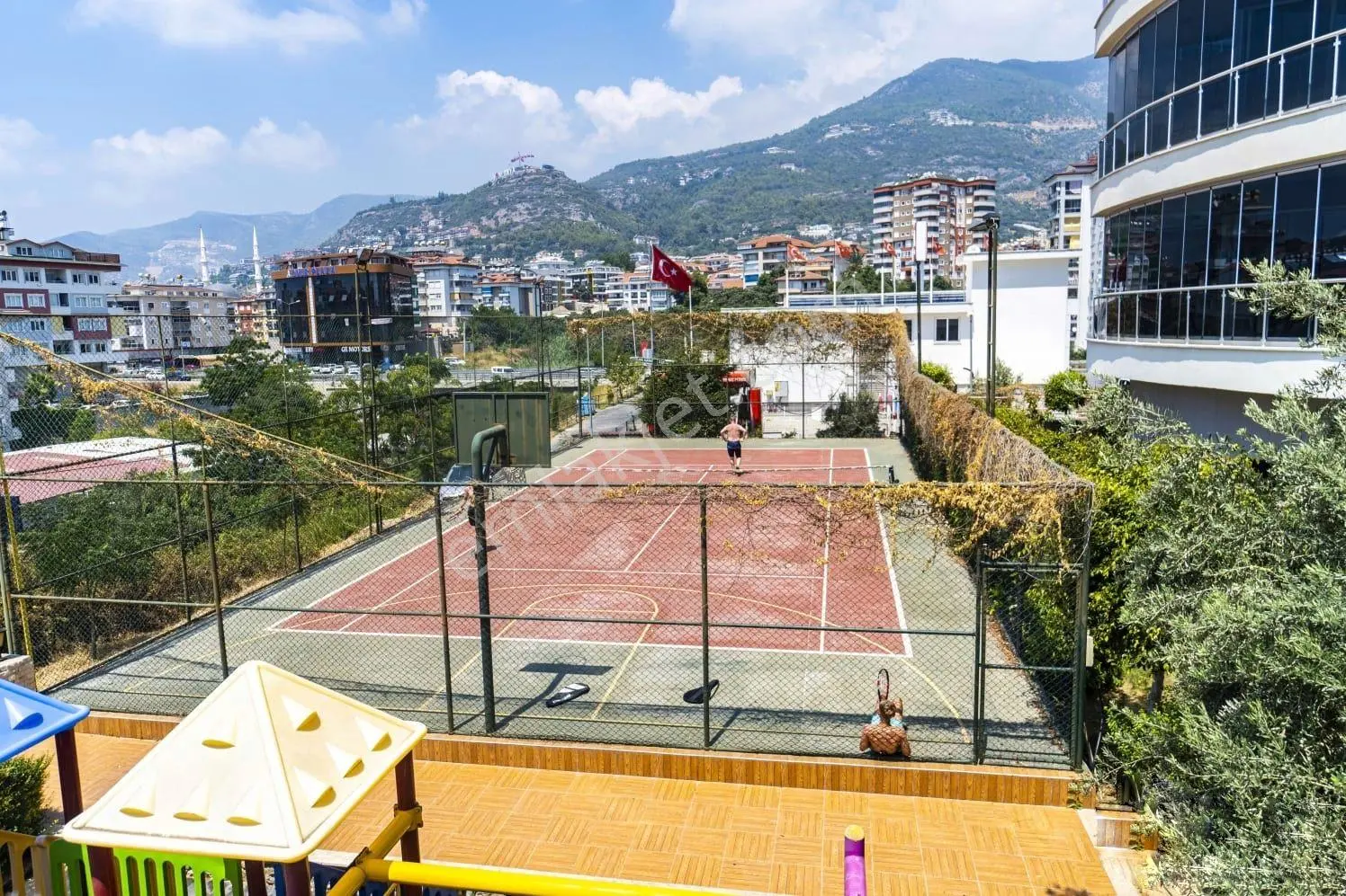 Cikcilli'de Vesta Garden Deniz Ve Dağ Manzaralı 1+1 Eşyalı Daire — fotoğraf 23