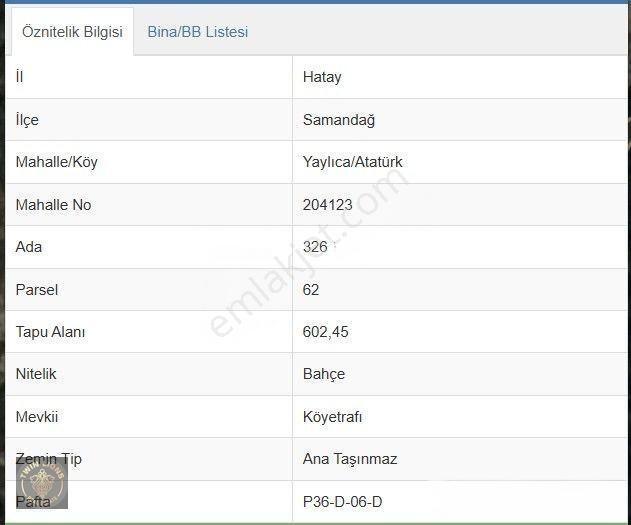 Samandağ Yaylıca Bölgesinde Satılık 602 M2 Bahçe Arazi — fotoğraf 11