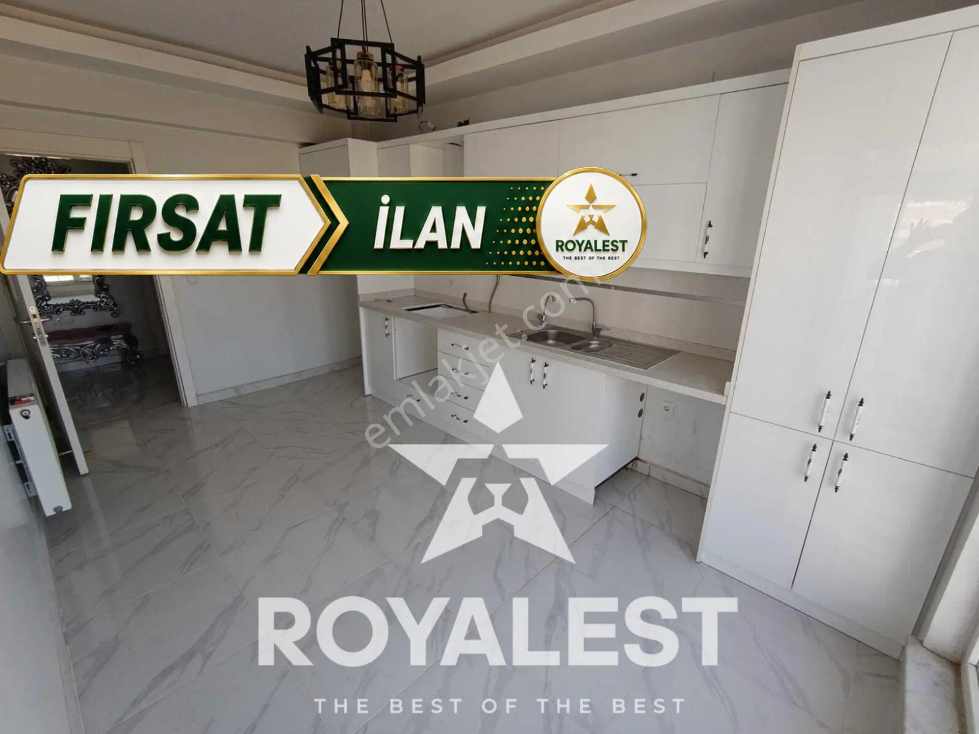 Royalest'Ten Manzaralı Süper Konumda Bakımlı 3+1