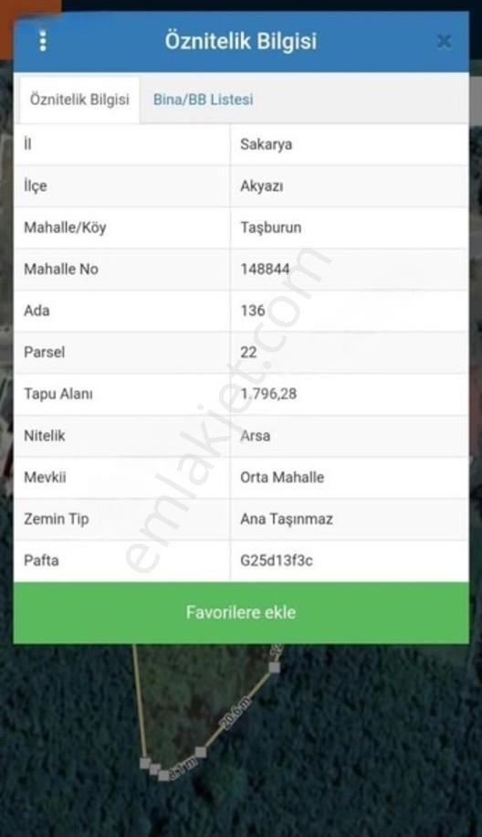 Nur Emlaktan Taşburun Mh.de 1.800 M2 %40 2kat Konut İmarlı Arsa — fotoğraf 9