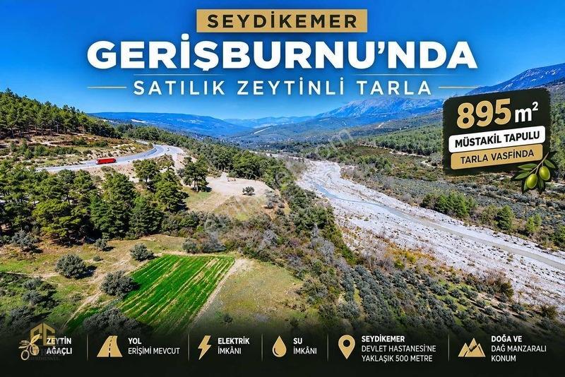 Seydikemer Gerişburnu'Nda 895 M² Müstakil Tapulu Satılık Tarla