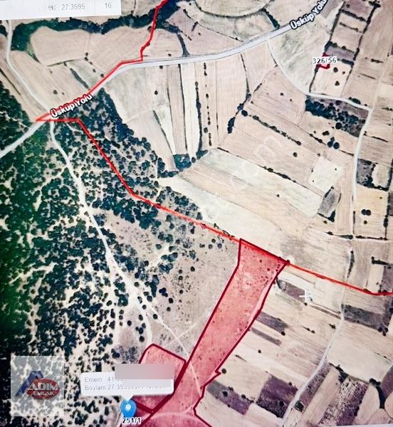 Üsküp'te Sanayi Yakını 774 M² Yatırımlık Tarla — fotoğraf 3