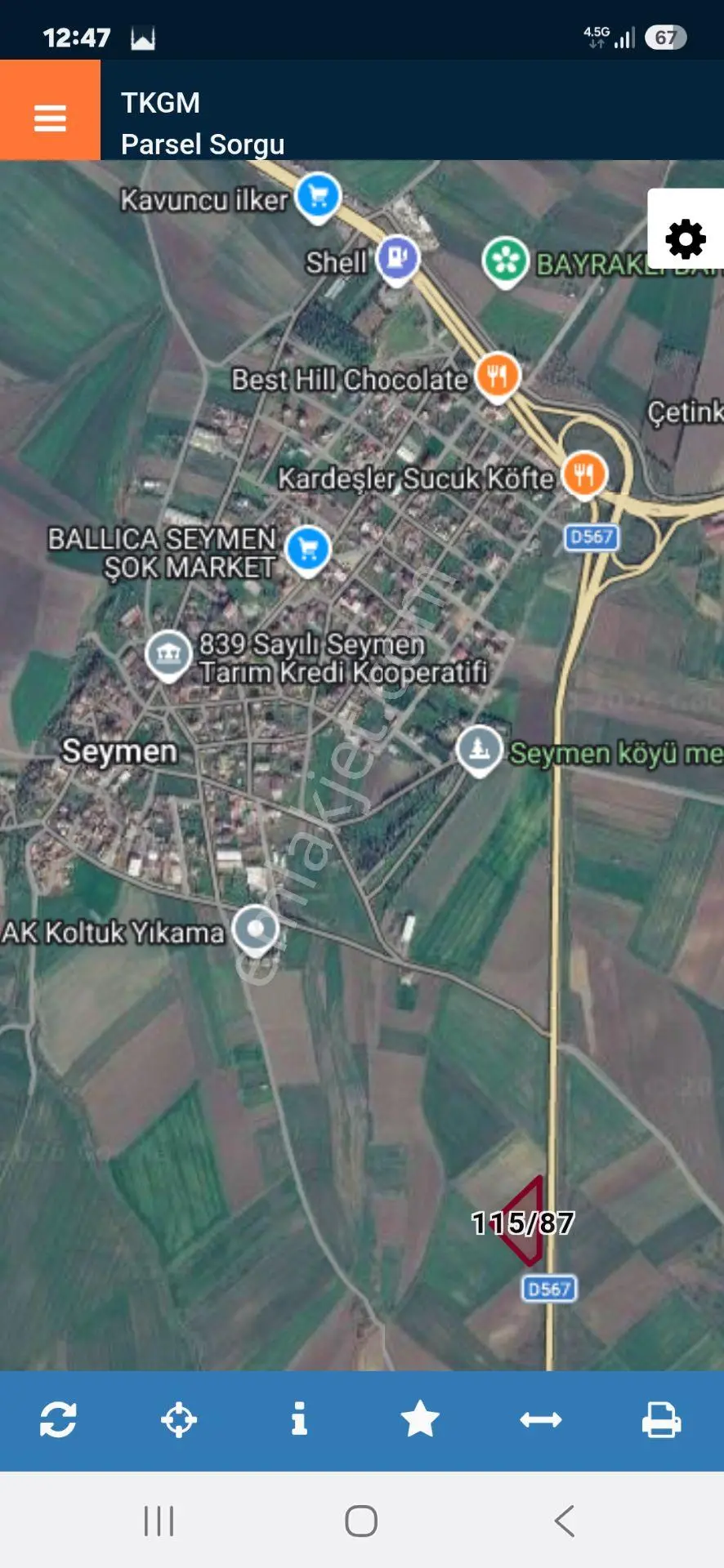 Çorlu Seymende 386m2 Parsel — fotoğraf 2