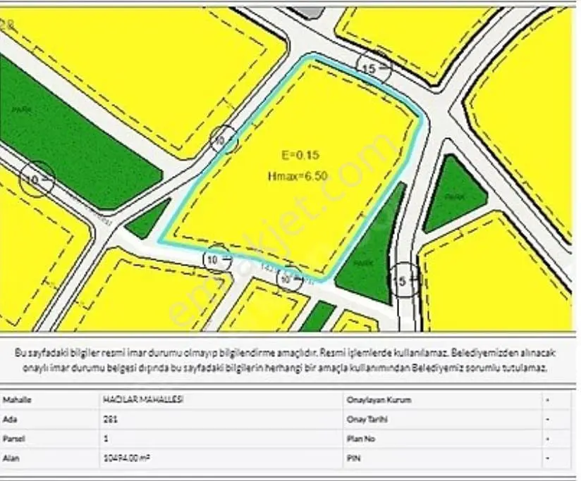 Gölbaşı Hacılar Da Satılık Hisseli 700 M2 0.15 Emsal Arsa — fotoğraf 4