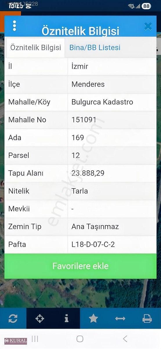 İzmir Menderes Şaşalda 24 Dönüm Tek Müstakil Tapu Kupon Yer — fotoğraf 10