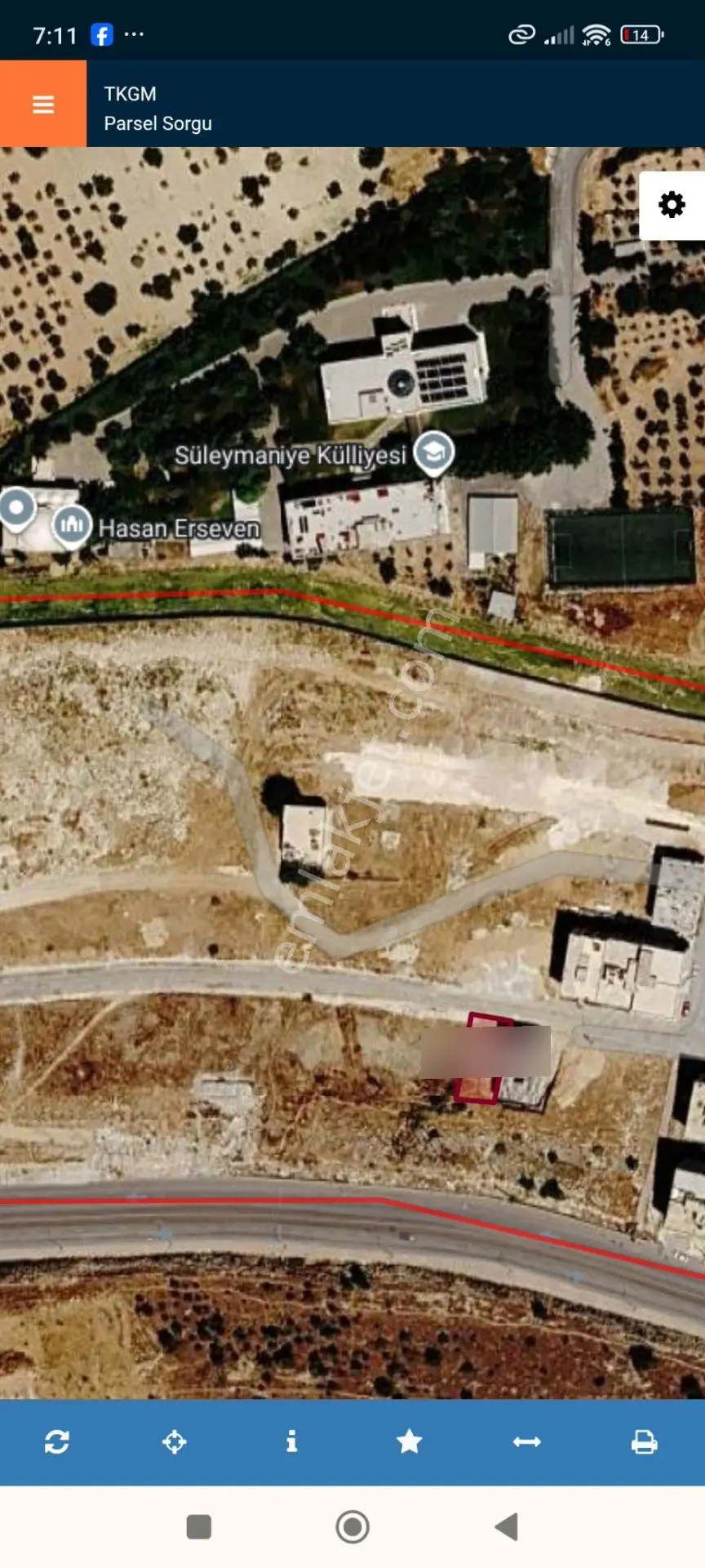 Direkli Mahallesi'Nde Konut İmarlı Satılk Yatırımlık 250 Metrekare Arsa