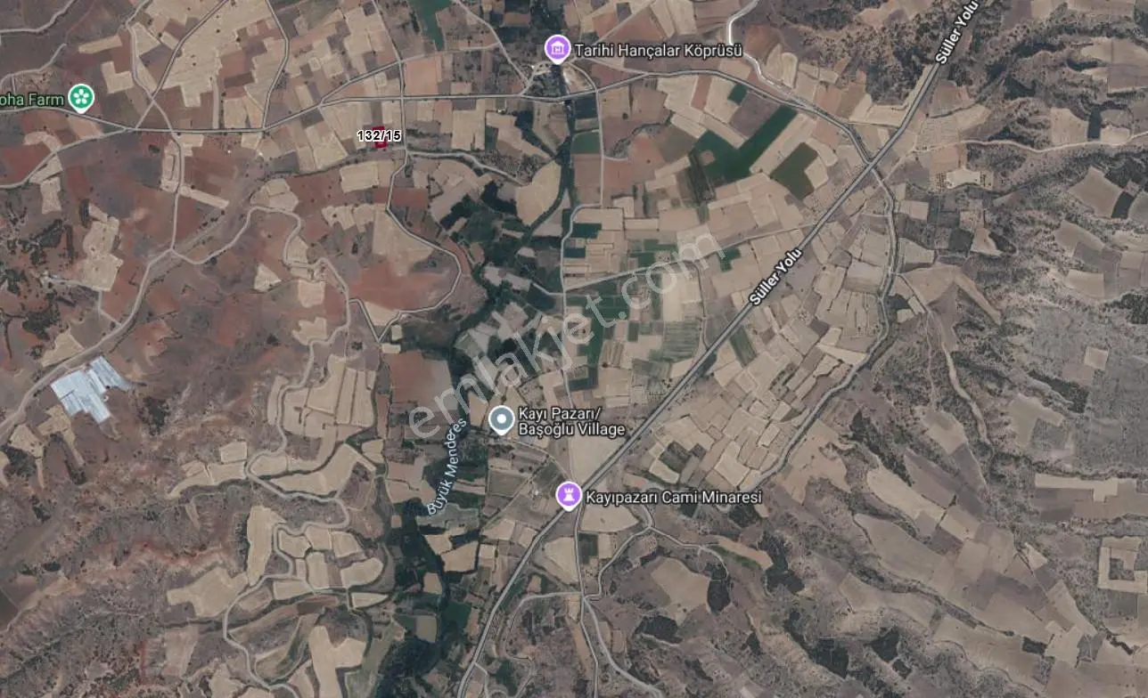 Denizli Çal Hançalarda 1655 M² Tek Tapu Satılık Bağ Arazisi — fotoğraf 3
