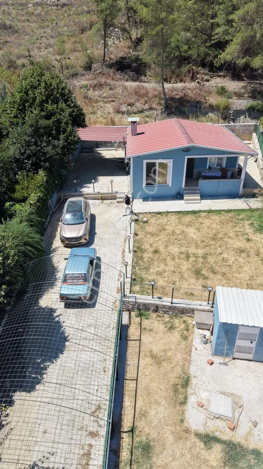 İzmir Menderes Çakaltepe De 620m2 Bahçe Ve 2+1 Prafabrik Ev — fotoğraf 12