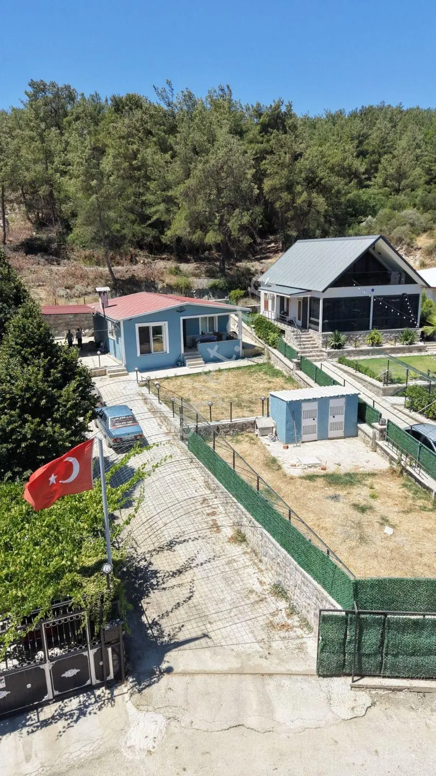 İzmir Menderes Çakaltepe De 620m2 Bahçe Ve 2+1 Prafabrik Ev — fotoğraf 18