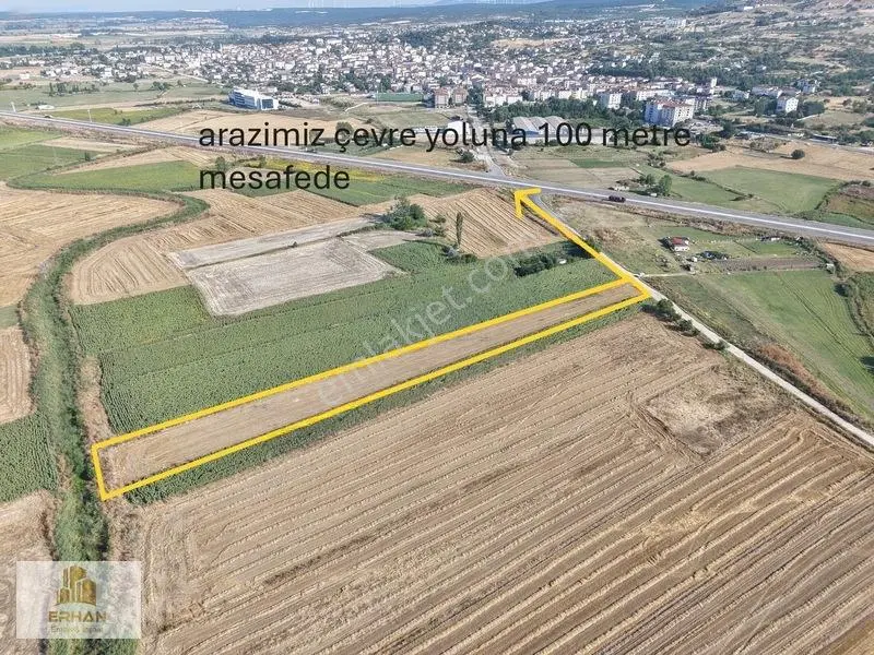 Kırklareli Vize Devlet Mahallesinde Çevre Yolunun Dibinde Arazi — fotoğraf 2