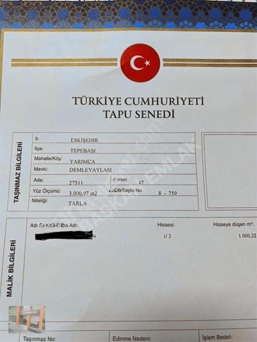 Başkan Emlaktan Satılık Yarımca Köyünde 1.000 M2 Bahçe Yeri — fotoğraf 16