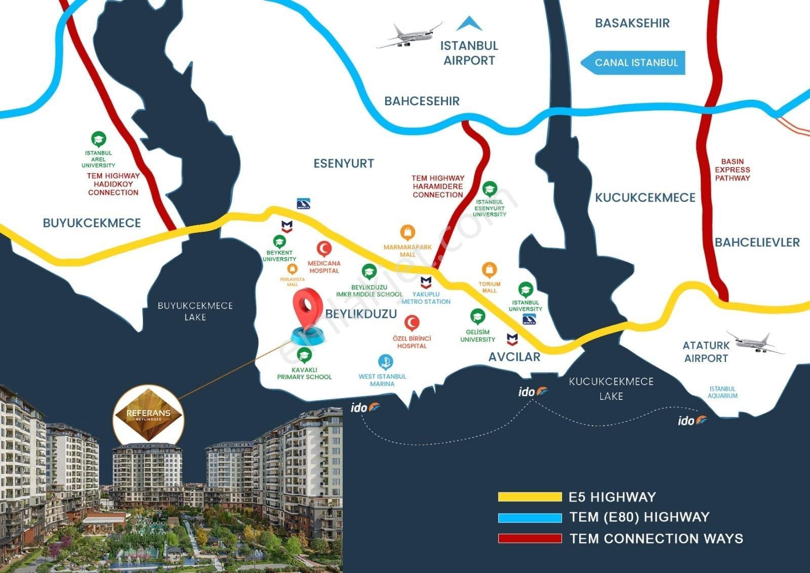 Beylikdüzü'nde E5 Ve Deniz İstanbul'a Yakın Satılık Lüks 4+1 — fotoğraf 31