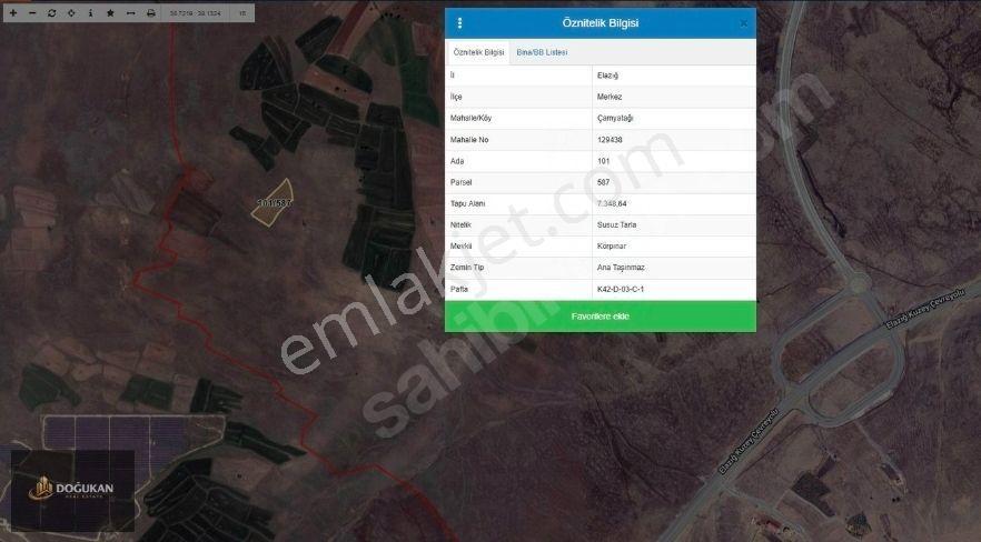 Çamyatağı (nuralı) 7.348 M² Geniş Metraj Tarla — fotoğraf 4