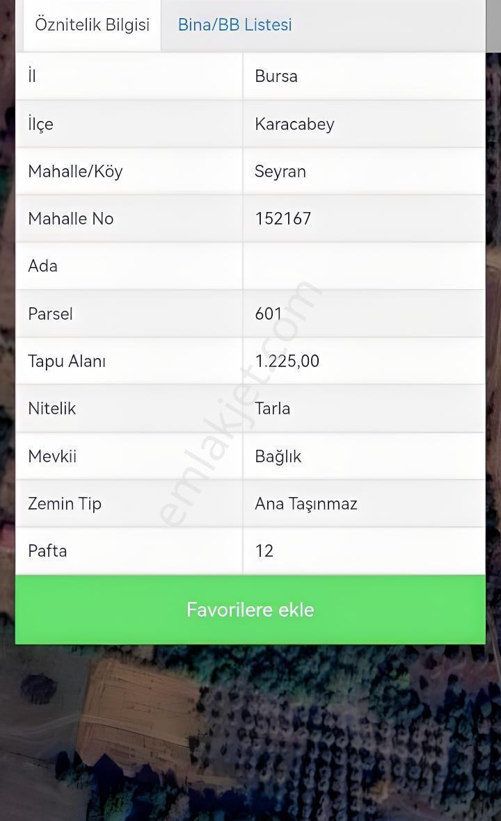 Selçuklu'dan Seyran'da Yerleşime Yakın Fırsat Tarla