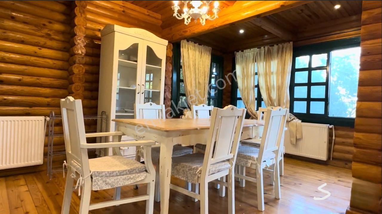 İstanbul Silivri Yolçatı 9,5 Dönüm Havuzlu Satılık 2 Kütük Villa — fotoğraf 3