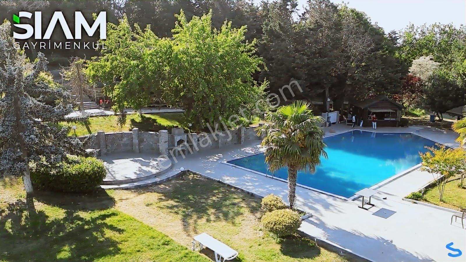 İstanbul Silivri Yolçatı 9,5 Dönüm Havuzlu Satılık 2 Kütük Villa — fotoğraf 11