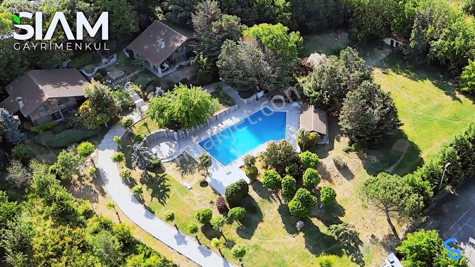 İstanbul Silivri Yolçatı 9,5 Dönüm Havuzlu Satılık 2 Kütük Villa — fotoğraf 18
